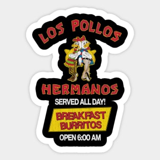 Los Pollos Hermanos breakfast burrito Sticker